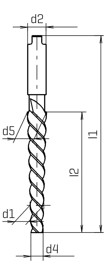 REIBAHLE DIN 2179 HSS-E 6