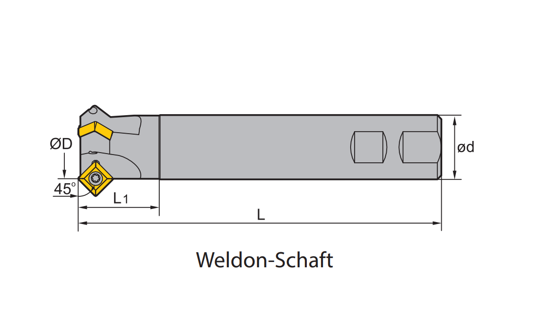 Fasenfräser CMA01-032-XP32-SP12-03