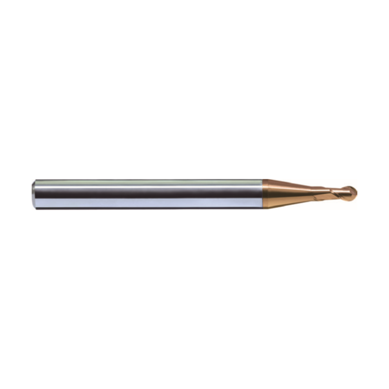 Kugelstiftfräser HM-2BP-R2.5-M16 KMG555, R=2.5, Z=2, Schaft HA, beschichtet