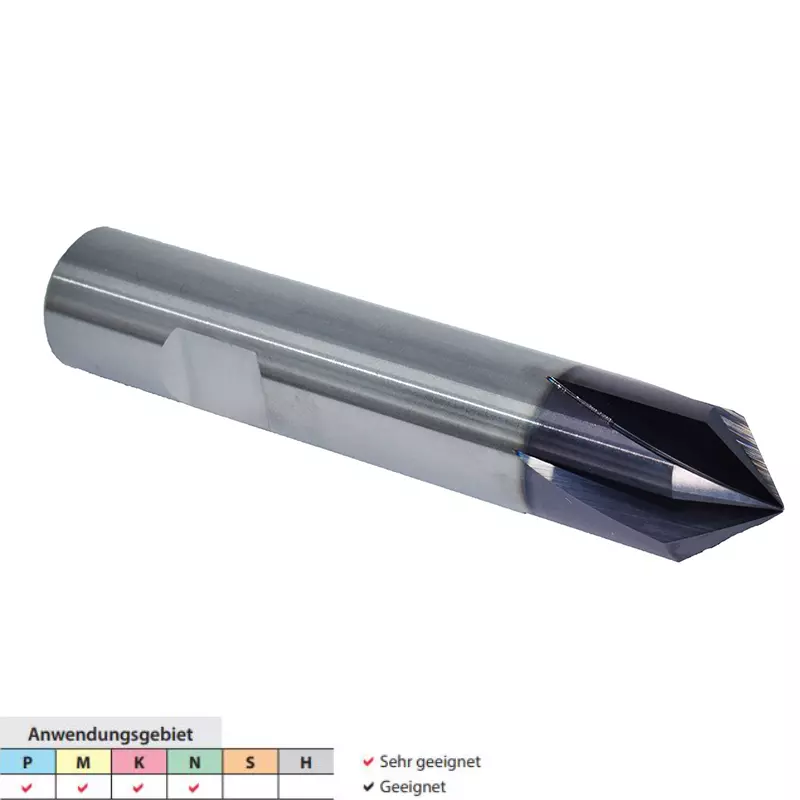ZCC-CT VHM-Entgratfräser 60° D16.0mm Z6