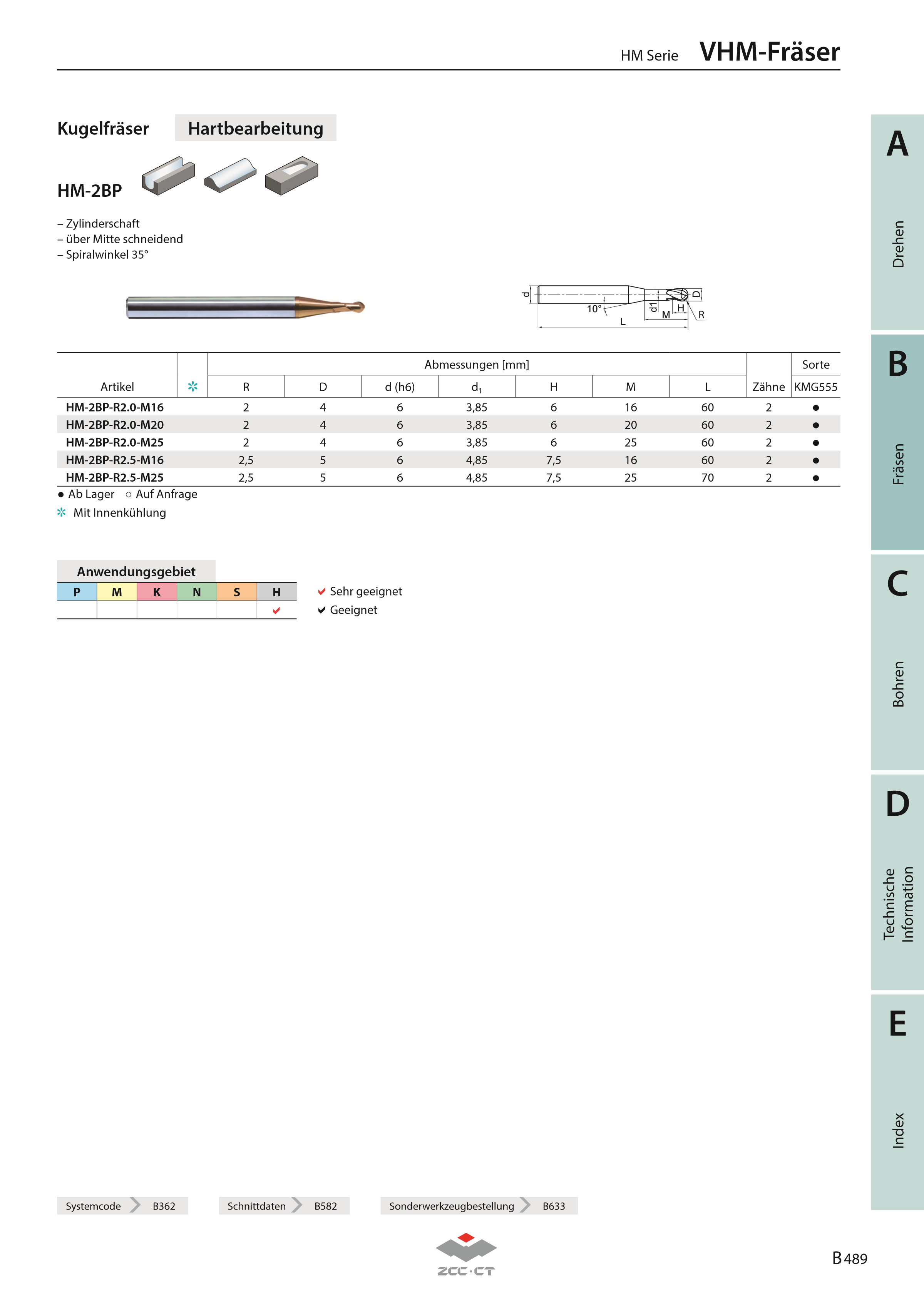 HM-2BP-R1.0-M16 KMG555