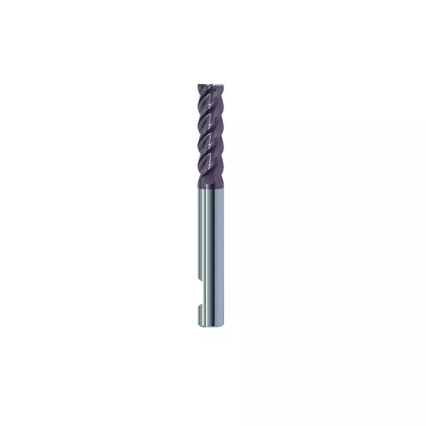 VHM-Fräser Ø 3.0 mm von ZCC Cutting Tools mit 4 Schneiden und HB-Schaft, beschichtet