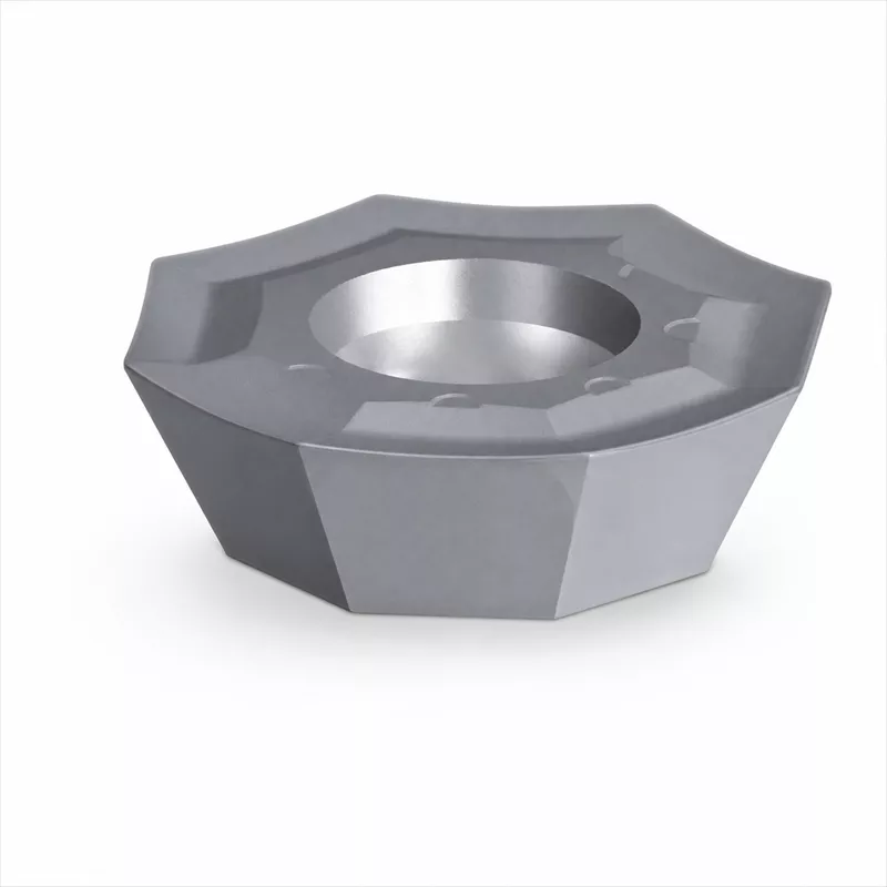 Wendeschneidplatte OFKT05T3-DF YBG202 von ZCC Cutting Tools, positiv, für Fräsen, HC