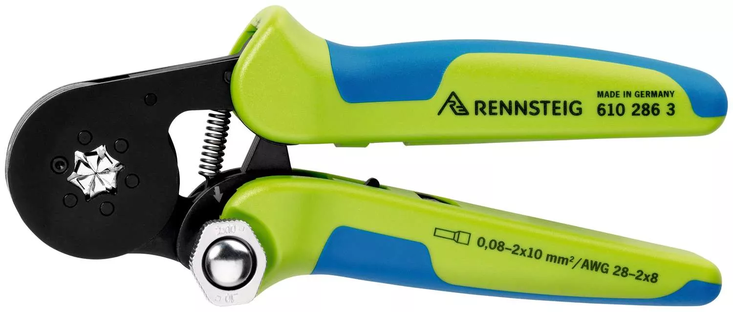 Aderendhülsencrimpzange PEW 8.286 0,08 - 16,0 mm², brüniert