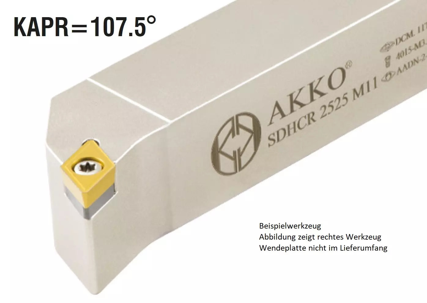 SDHCR 2525 M11 Akko Drehhalter