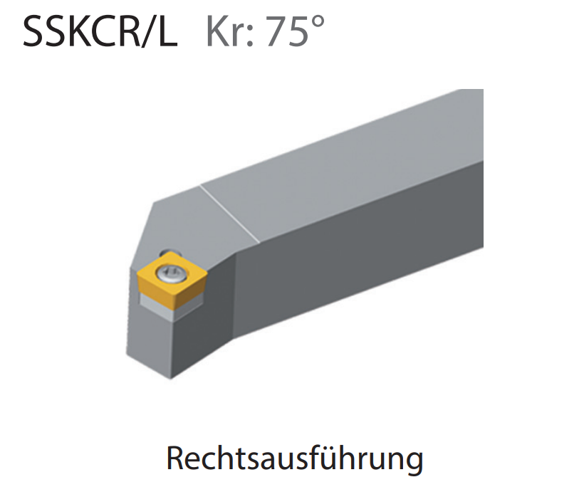 SSKCR/L Kr: 75° - SC** Platte