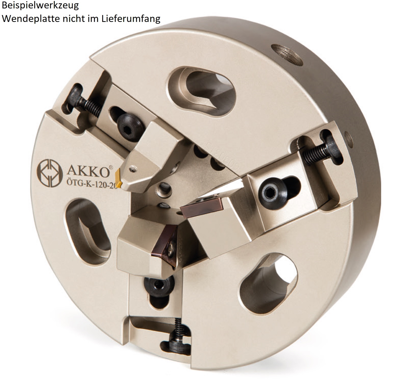 AKKO-Rohrenden-Anfaswerkzeug Dmax 38 mm, Dmin 15 mm, kompatibel mit ISO-Wendeplatte TC.. 16T3.. 