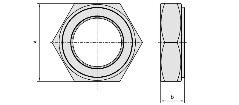 Abdrückmuttern TYP M 16 x 1.5 - DIN 807