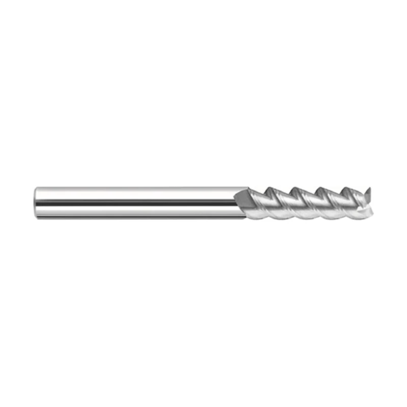 AL-3EL-D4.0 YK30F Aluminium-Fräser mit Durchmesser 4.0 mm, 3 Zähnen, Schaft HA, unbeschichtet