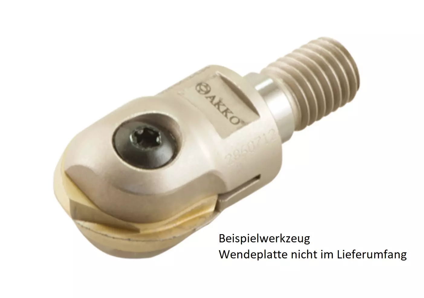 AKKO-Kugelkopier-Einschraubfräser für Wendeplatten, ø 32 mm, kompatibel mit Walter P3232 und LMT/Kieninger WPR32 Schaft-ø M16, ohne Innenkühlung AKKO-Kugelkopier-Einschraubfräser für Wendeplatten, ø 32 mm, kompatibel mit Walter P3232 und LMT/Kieninger WPR32 Schaft-ø M16, ohne Innenkühlung