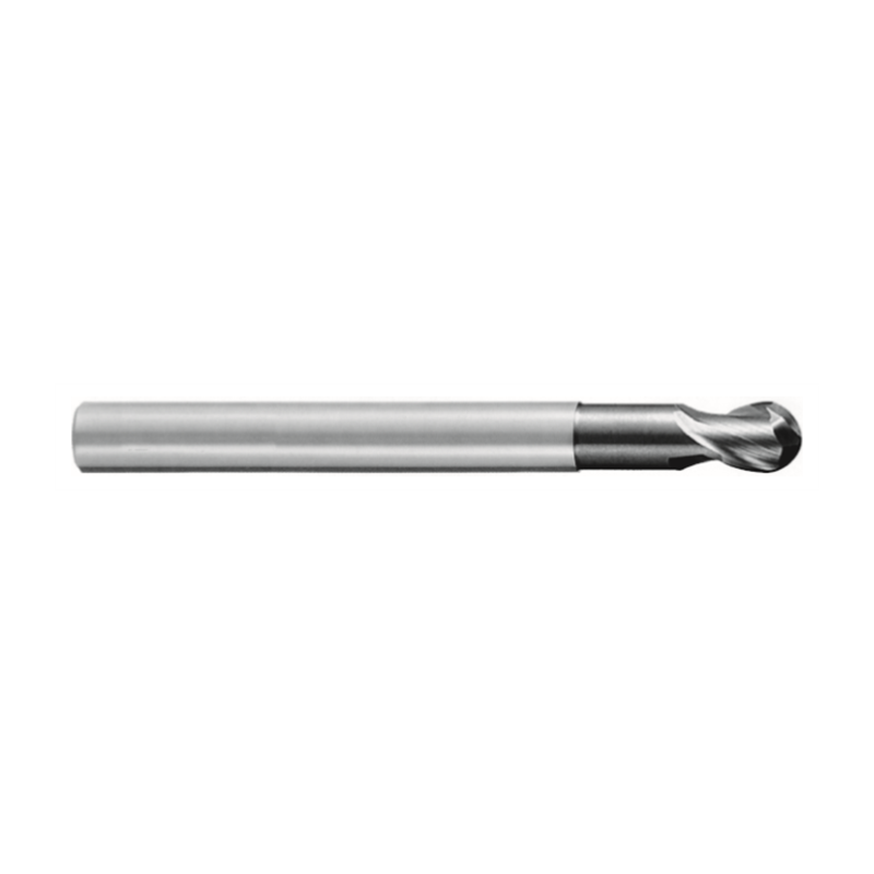 VHM-Fräser Ø 8.0 mit 2 Zähnen, Schaft HA und Beschichtung, ZCC Cutting Tools