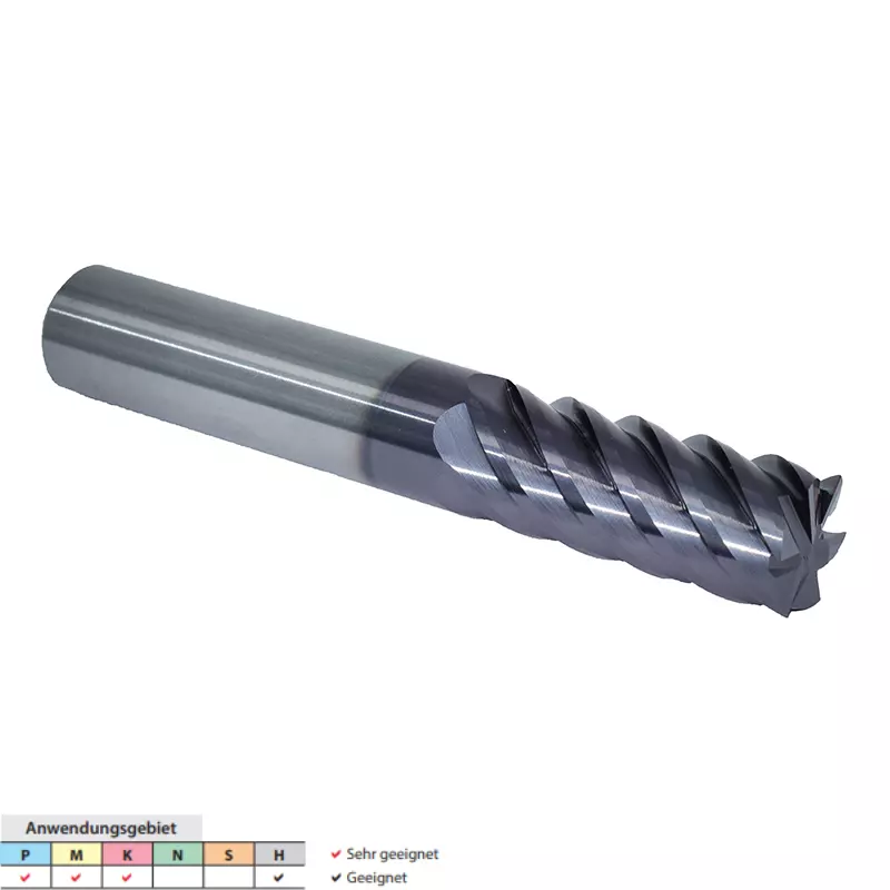 ZCC-CT VHM Schaftfräser PM-6E Serie