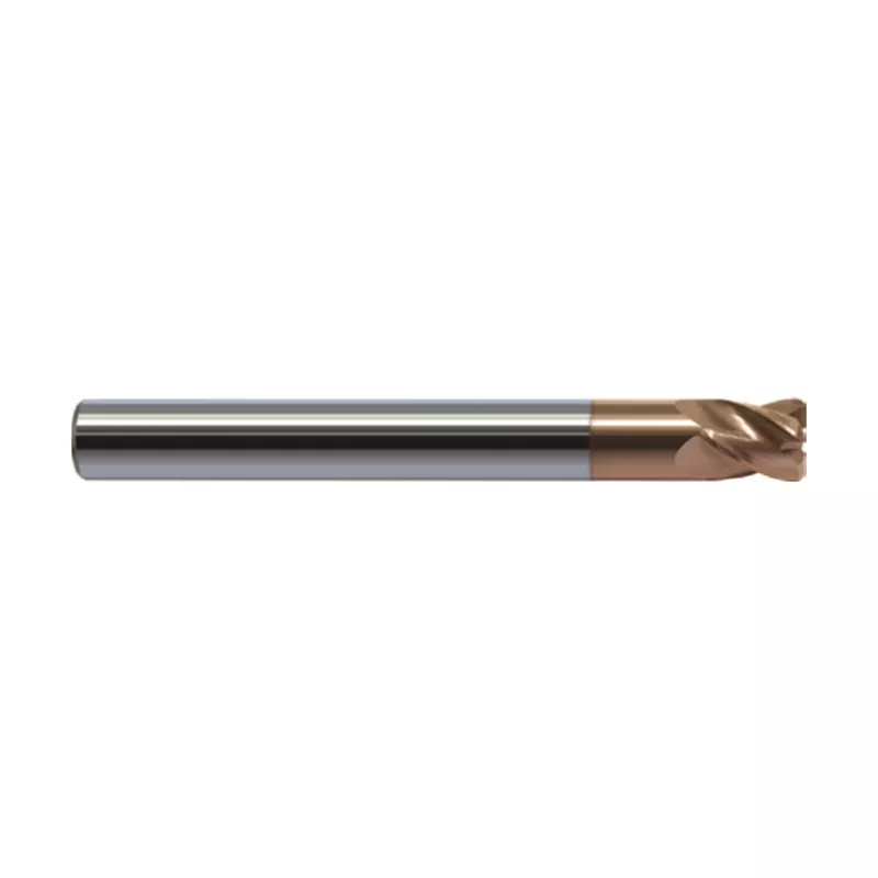 HM-4RF-D12.0R1.0 KMG555 VHM-Fräser mit Ø 12.0 mm, 4 Schneiden und 1.0 mm Radius, beschichtet