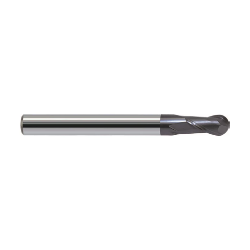 Kugelfräser PM-2BL-R8.0 mit Rundung 8.0 mm und 2 Zähnen, beschichtet, Schaft HA