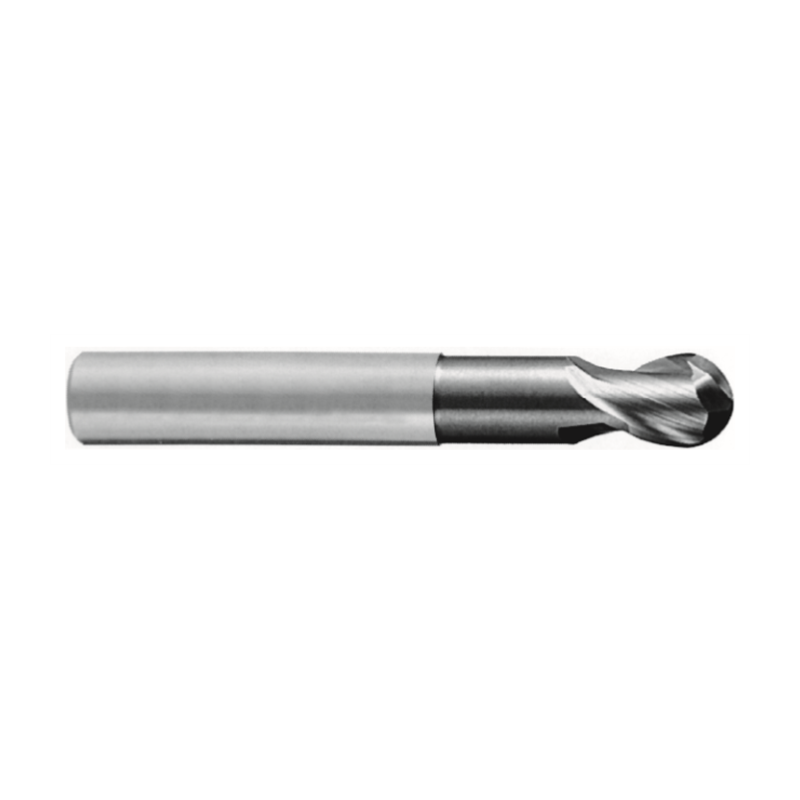 VHM-Fräser Ø 16.0 mm mit 2 Schneiden, Schaft HA, beschichtet von ZCC Cutting Tools