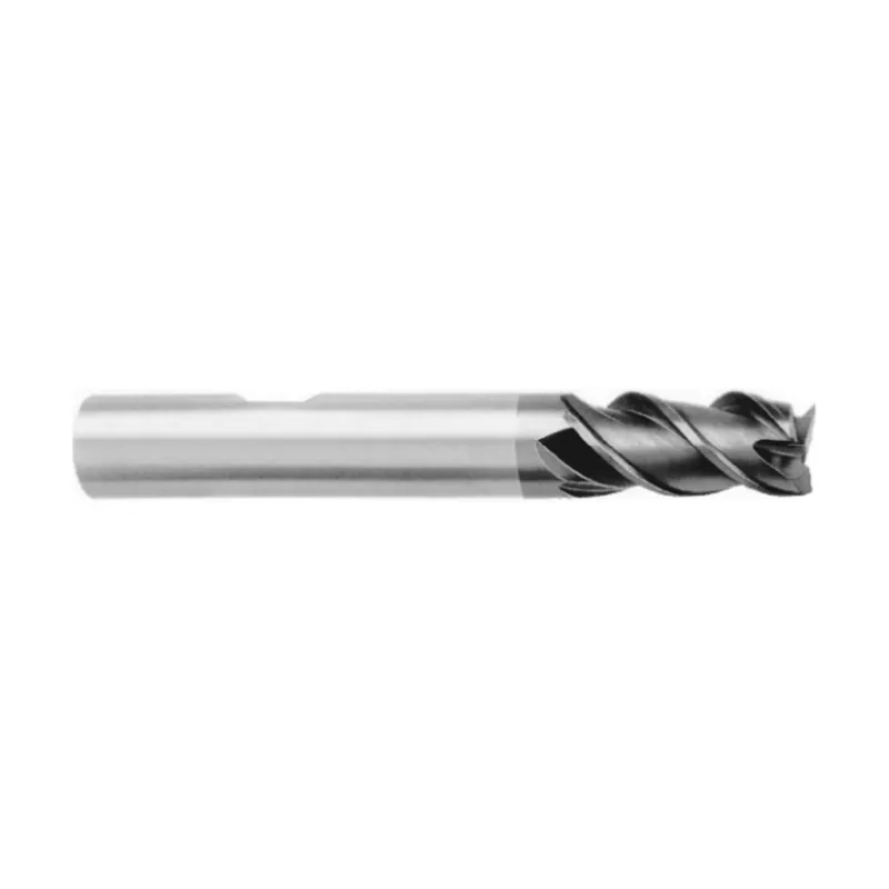 VHM-Fräser Ø 16.0 mm mit 3 Schneiden und HB-Schaft, beschichtet, für präzise Schnitte
