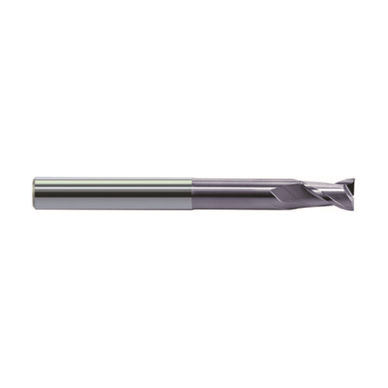 GM-2EFP-D12.0 KMG303 VHM-Fräser mit Durchmesser 1,2 mm und 2 Zähnen, beschichtet, Schaft HA