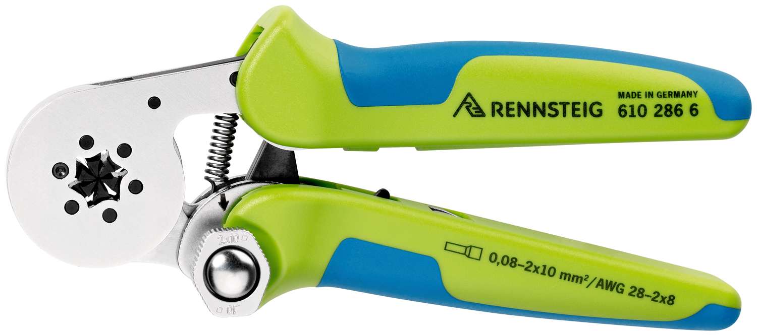 Aderendhülsencrimpzange PEW 8.286 0,08 - 16,0 mm², verchromt Aderendhülsencrimpzange PEW 8.286 0,08 - 16,0 mm², verchromt