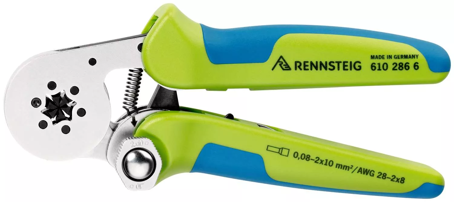 Aderendhülsencrimpzange PEW 8.286 0,08 - 16,0 mm², verchromt
