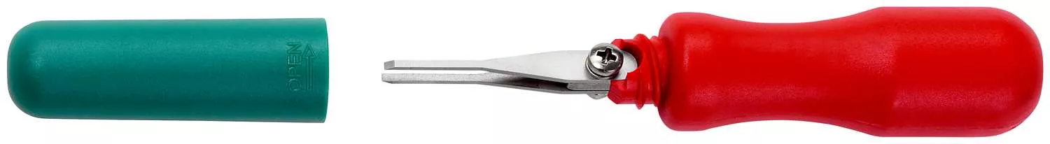 Entriegelungswerkzeug für Flachstecker 19729-1035 P mit Doppelklinge 1,0 x 1,5 mm, Einstellmaß 3,5 mm