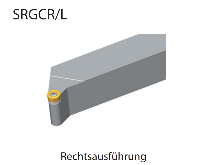 SRGCR/L - RCGX** sowie RCMT** Platte