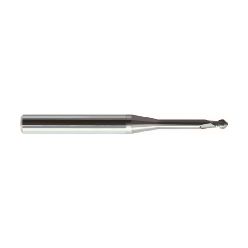 Kugelstiftfräser NM-2BP-R2.0-M20 KMG309 mit R=2.0, 2 Schneiden, HA Schaft und Beschichtung