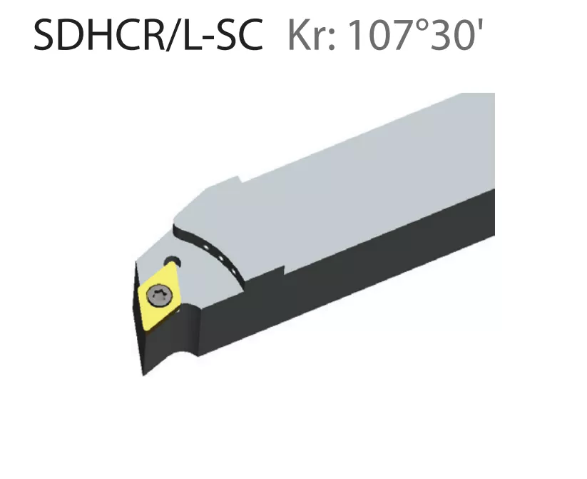 SDHCR/L-SC Kr: 107°30' - DC** Platte