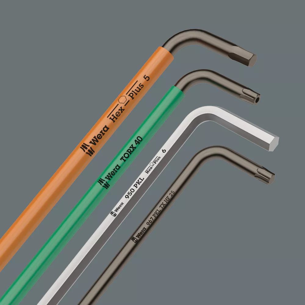967 L TORX® HF Winkelschlüssel mit Haltefunktion, BlackLaser