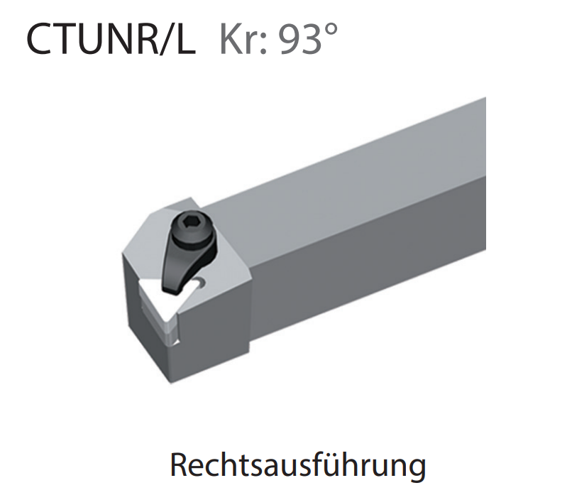 CTUNR/L Kr: 93° - TNGN** Platte