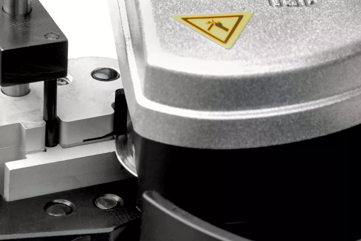 Zange zum Schneiden, Abisolieren und Crimpen von LWL Ø 2,2 mm für Toshiba-Stecker, mit Sicherheitsschneideinrichtung