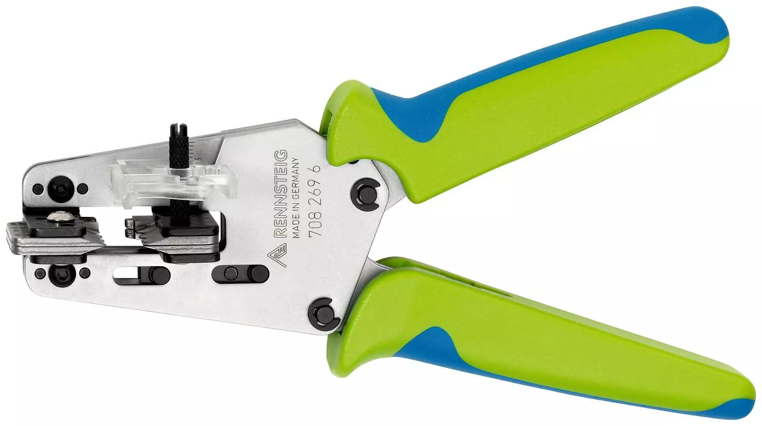 Abisolierzange für Solarkabel 4,0 mm² / 6,0 mm² / 10,0 mm², verchromt