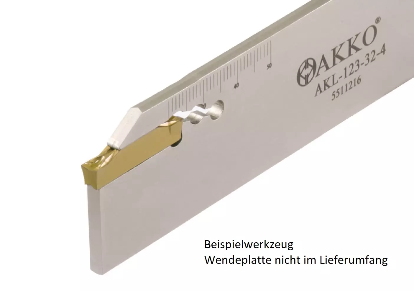 AKKO-Stechschwert mit Höhe 32 mm, kompatibel mit Sandvik 123-2 AKKO-Stechschwert mit Höhe 32 mm, kompatibel mit Sandvik 123-2