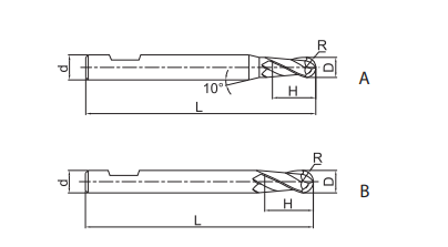 Kugelfräser EPM-2BL-W