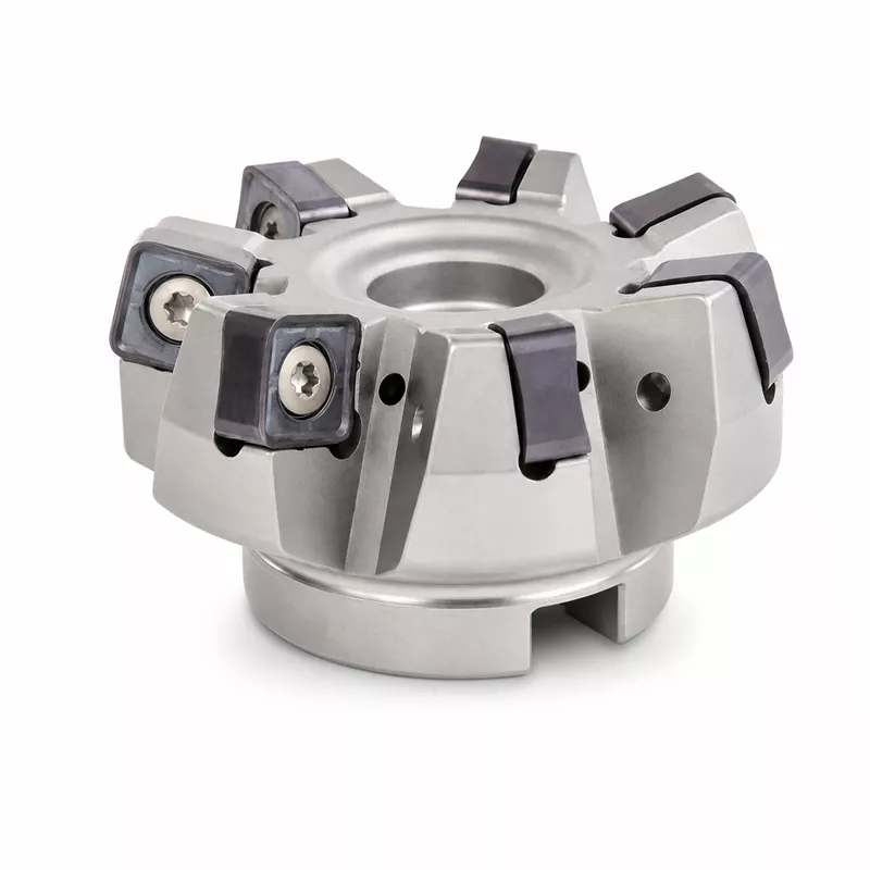 Planfräser Ø 125 mm mit 14 Schneiden, Breite 40 mm, SN12, 75° Schneidenwinkel