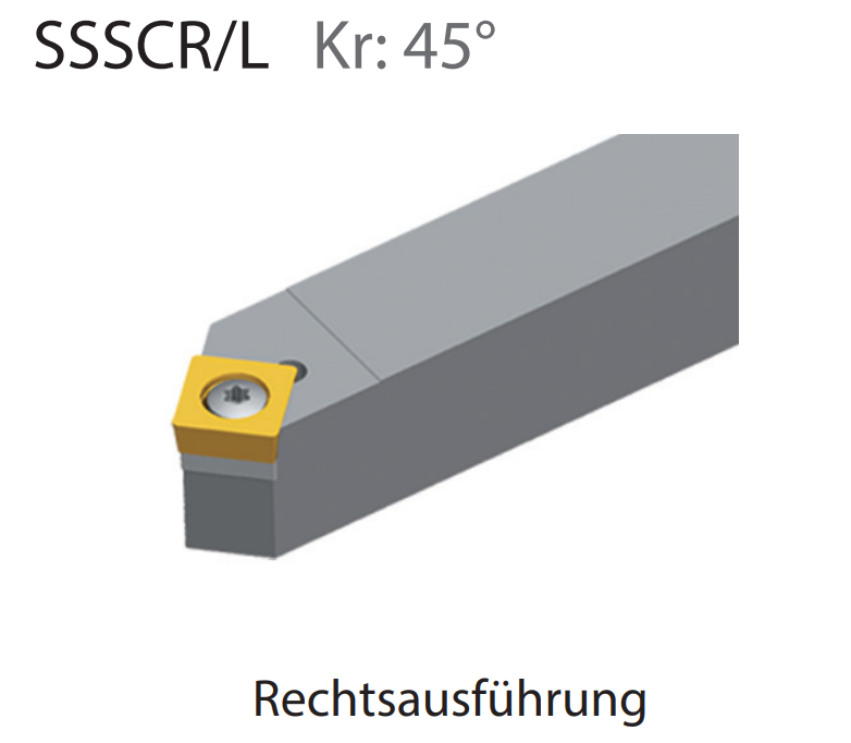 SSSCR/L Kr: 45° - SC** Platte