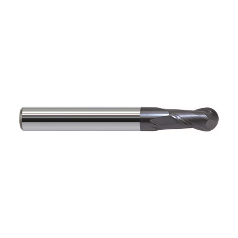Kugelfräser PM-2B-R7.0 KMG405 mit Durchmesser 7.0 mm, 2 Schneiden und beschichtetem Schaft