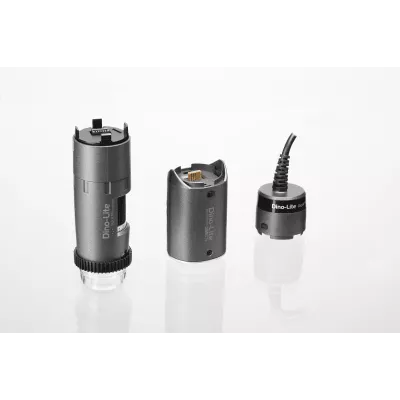 Detailansicht des Dino-Lite Mikroskops mit EDOF-Funktion und 1.3 Megapixel Auflösung