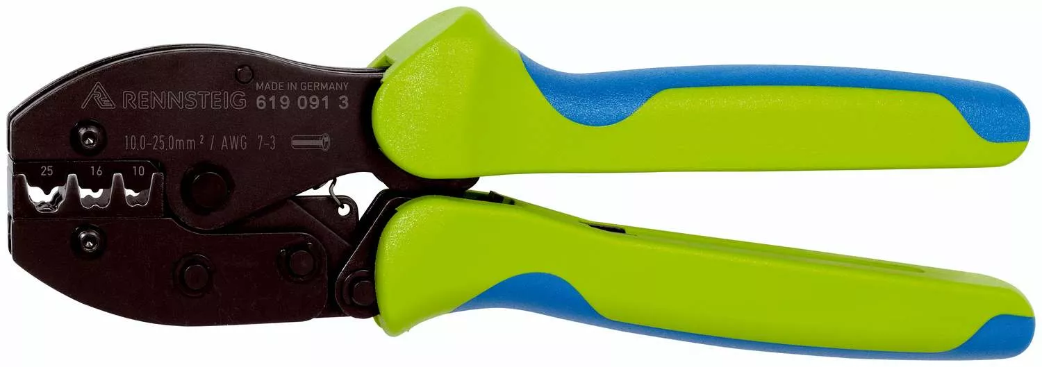 Crimpzange PEW 9 für Aderendhülsen 10 - 25 mm²