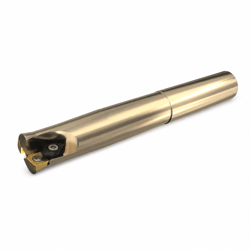 Hochvorschubfräser Ø 25 mm mit 2 Schneiden, HA 25, SD09, Kr 15°, IKZ von ZCC Cutting Tools