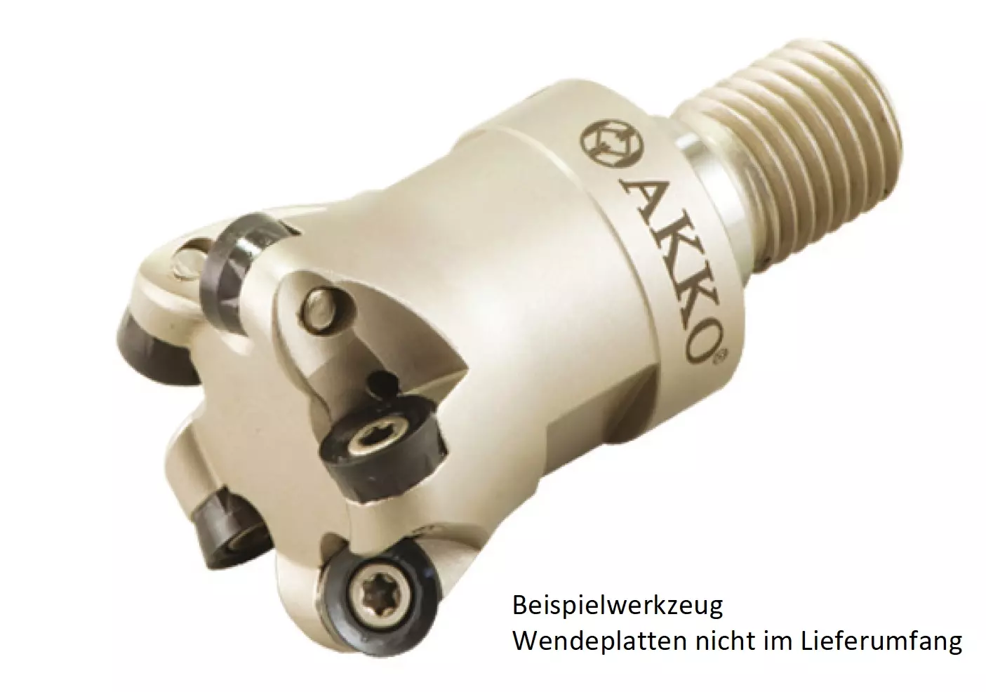 AKKO-Einschraubfräser ø 25 mm, für Rundplatten, kompatibel mit ZCC RC.. 10T3.. Gewindeschaft M12, mit Innenkühlung, Z=3 AKKO-Einschraubfräser ø 25 mm, für Rundplatten, kompatibel mit ZCC RC.. 10T3.. Gewindeschaft M12, mit Innenkühlung, Z=3