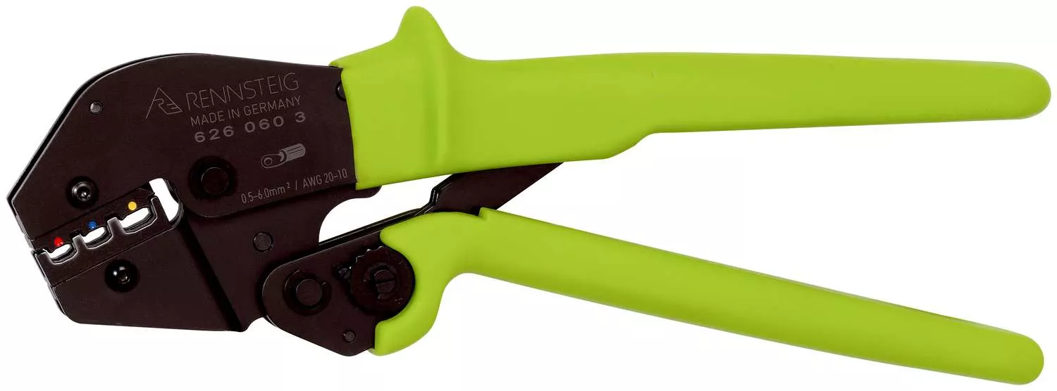 Crimpzange PEW 16 für isolierte Verbinder 0,5 - 6,0 mm²