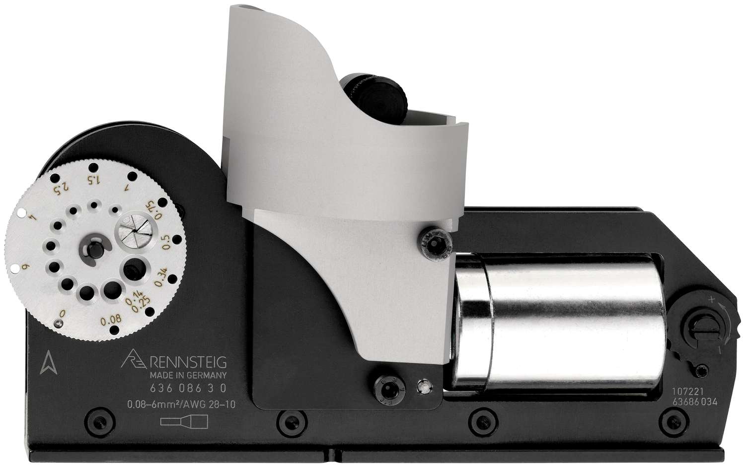 Aderendhülsencrimpeinheit, 0,08 - 6,0 mm² / AWG 28-10 Aderendhülsencrimpeinheit, 0,08 - 6,0 mm² / AWG 28-10