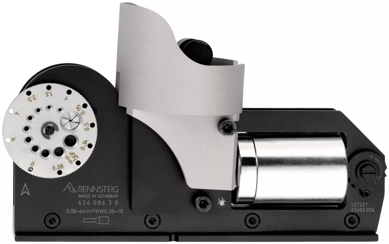 Aderendhülsencrimpeinheit, 0,08 - 6,0 mm² / AWG 28-10