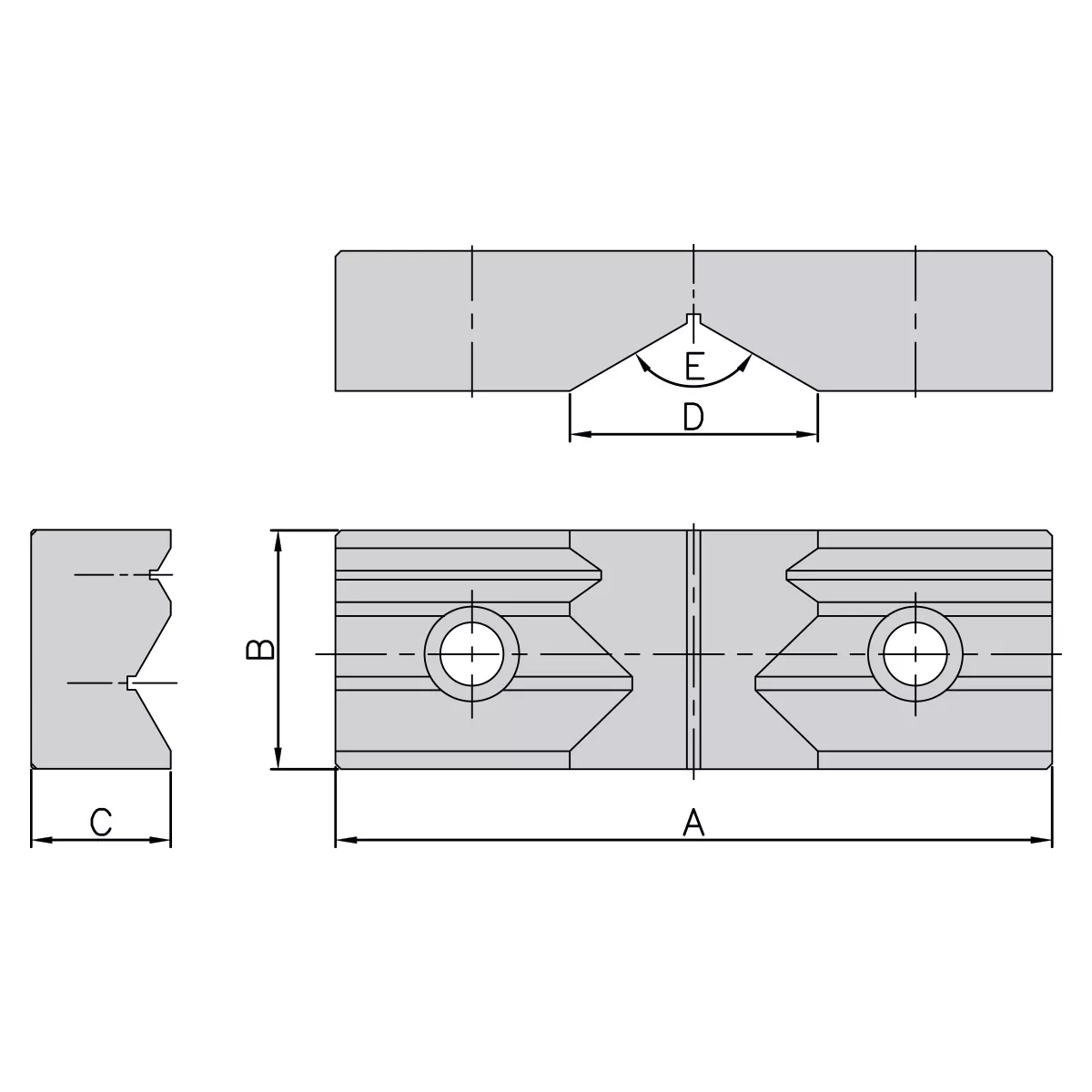 Prismenbacken (1 Stk.) für ATW-40/ ATD-460
