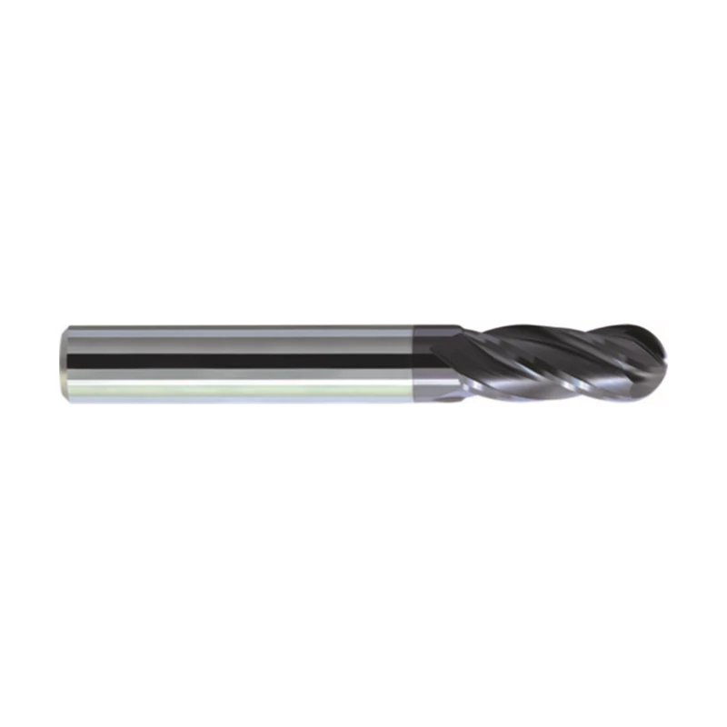 PM-4B-R7.0 KMG405 Kugelfräser mit Durchmesser 7.0 mm und 4 Schneiden, Schaft HA, beschichtet