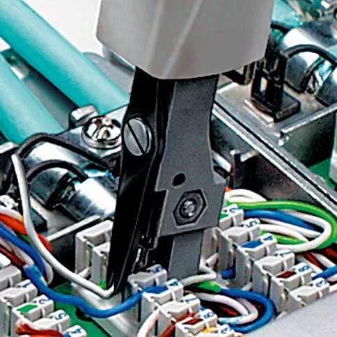 Anlegewerkzeug für UTP- und STP-Kabel, Leiterdurchmesser 0,4 - 0,8 mm