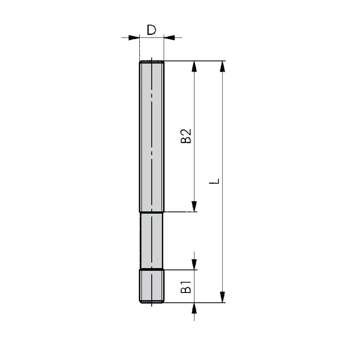 Stiftschrauben DIN 6379 M10x80