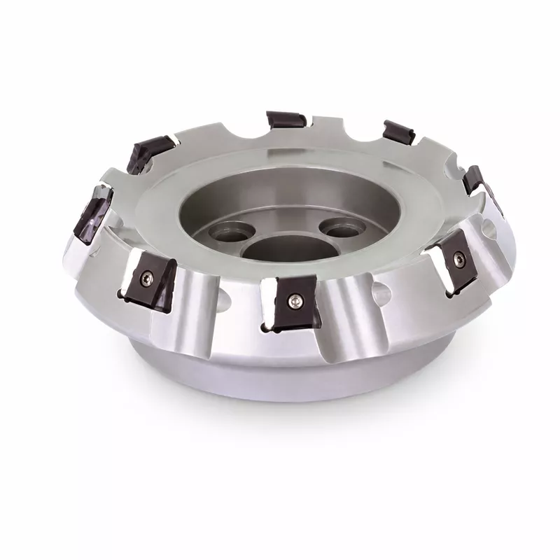 Planfräser Ø 160 mm mit 9 Schneiden, Schneidenwinkel 60°, ZCC Cutting Tools