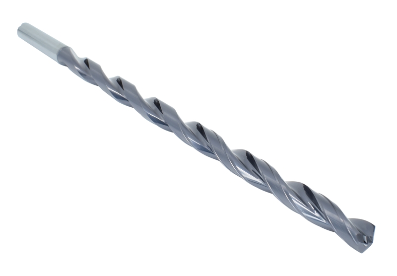 Tieflochbohrer ZCC KDG303 Ø 3.70 mm, Länge 20xD, beschichtet, Schaft HA, IKZ