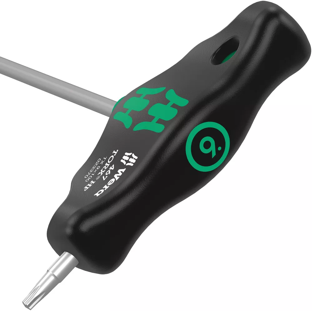 467/7 TORX® HF Set 1 Schraubendrehersatz Quergriff TORX® Schraubendreher mit Haltefunktion